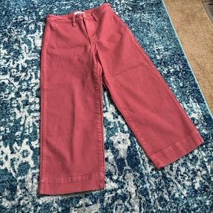 Madewell Emmett slim crop pants